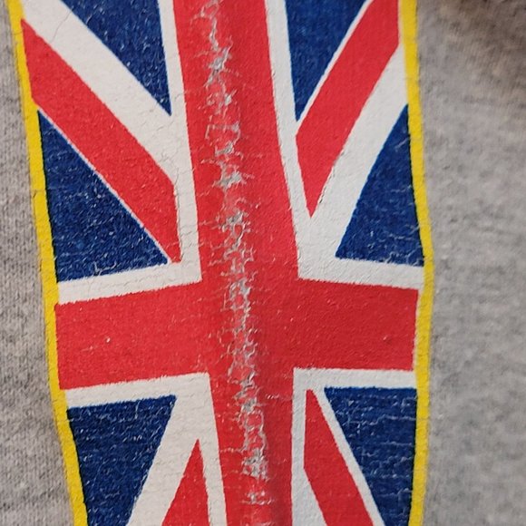 Vintage Stussy World Long Sleeves Size Large Flag Design Front and Back Gray - Picture 9 of 15